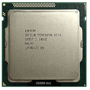 2.EL CPU INTEL PENTIUM G870 3.10 GHz 3MB 1155P TRAY HDVGA