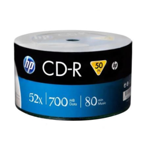 CD HP CD-R CRA00070 52X 700MB 1X50 PAKET