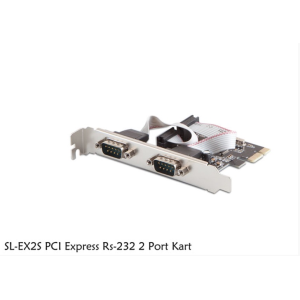 ÇEVIRICI S-LINK SL-EX2S PCI EXPRESS TO RS232 2 PORT KART BULK