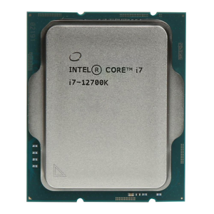 CPU INTEL CORE İ7 12700K 3.6 GHz 25MB 125W 1700P TRAY FANSIZ (12.Nesil) UHDVGA