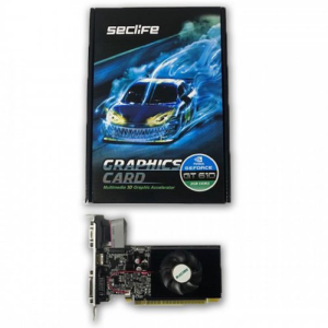 EKRAN KARTI 2GB SECLIFE NVIDIA GEFORCE GT610 64BIT DDR3 HDMI DVI VGA LP