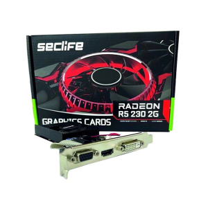EKRAN KARTI 2GB SECLIFE RADEON R5 230 64BIT DDR3 HDMI DVI VGA LP