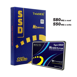 HDD SSD 128GB TwinMOS 580/550MBS SATA3 2.5 3D NAND METAL KASA 3 YIL GARANTİLİ