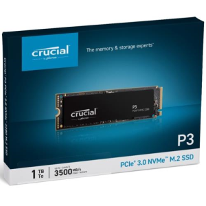 HDD SSD M2 NVME 1TB CRUCIAL 3500/3000MB/S P3 PCIe CT1000P3SSD8 (5 YIL GARANTİ)