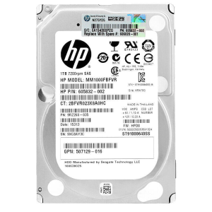 2.EL HDD SERVER 2.5 1TB HP 7.2K SAS MM1000FBFVR