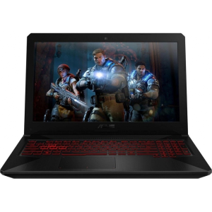 2.EL NB ASUS TUF GAMING FX504GD-78050 İ7 8750H 16GB DDR4 1TB HDD 250GB M2 SSD 4GB GTX1050 15.6'' FHD (BX KALİTE)