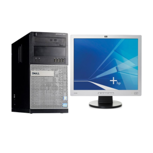 2.EL PC DELL OPTIPLEX 7010 DİKEY İ3 2.NESİL 8GB DDR3 128GB SSD O/B VGA 19