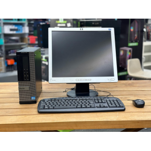 2.EL PC DELL OPTIPLEX 7010 SFF YATAY İ5 3570 8GB DDR3 128GB SSD O/B VGA 19