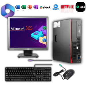 2.EL PC FUJITSU ESPRIMO D756 (YATAY) İ5 6.NESİL 16GB DDR4 256GB M2 SSD 19