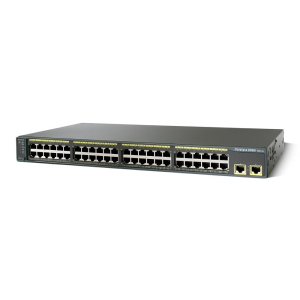 2.EL SWITCH 48 PORT CISCO WS-C2960-48TT-L  10/100 2X1000 SWITCH