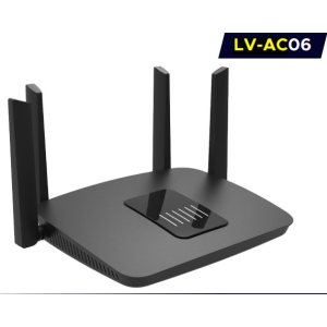 ACCESS POINT PIX-LINK LV-AC06 2.4/5GHZ 1200MBPS 1 WAN+3 LAN ROUTER