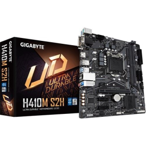 ANAKART GIGABYTE H410M-S2H-V2 DDR4 2666MHZ DDR4 M.2 HDMI VGA GLAN MATX 1200P (10.NESİL)