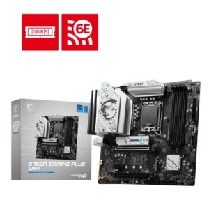 ANAKART MSI B760M GAMING PLUS WIFI DDR5 6800MHZ(OC) 2XHDMI DP M2 GLAN USB3.2 MATX 1700P (12.13.14.NESİL)