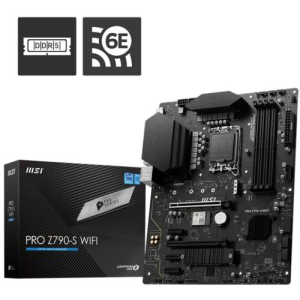 ANAKART MSI PRO Z790-S WIFI DDR5 6600MHZ(OC) 2XM2 4XSATA DP HDMI 2.5G LAN ATX 1700P (12.13.14.NESİL)