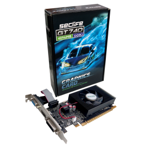 EKRAN KARTI 4GB SECLIFE GT740 128BIT DDR3 HDMI DVI VGA