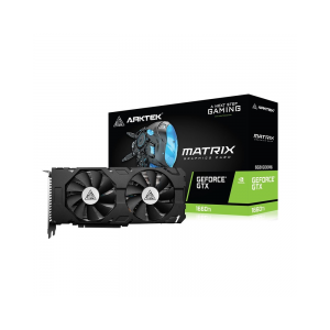 EKRAN KARTI 6GB ARKTEK MATRIX GTX1660TI GDDR6 192BIT DVI/HDMI/DP DUAL FANLI