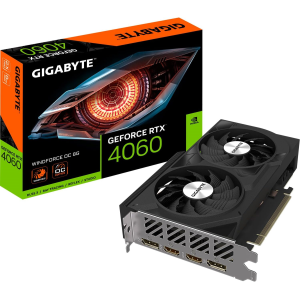 EKRAN KARTI 8GB GIGABYTE RTX4060 WINDFORCE OC GDDR6 128BIT 3XDP HDMI