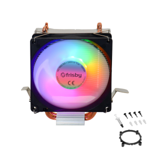 FAN CPU KULE TİPİ FRISBY FCL-F1332C BAKIR BORU INTEL&AMD 1700+1200+1366+115X/ AMD+AM5 UYUMLU