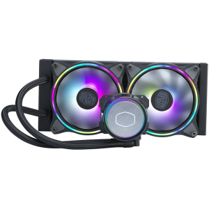 FAN CPU SIVI SOĞUTUCU COOLER MASTER LIQUID ML240  ILLUSION ARGB 2XHALO FAN SİYAH MLX D24M A18P2 R1