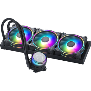 FAN CPU SIVI SOĞUTUCU COOLER MASTER LIQUID ML360  ILLUSION ARGB 3XHALO FAN SİYAH MLX D36M A18P2 R1