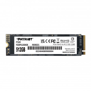 HDD SSD M2 NVME 512GB PATRIOT P320 3000/2200MB/S P320P512GM28