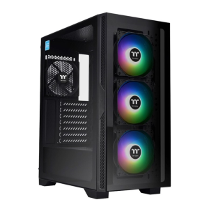 KASA THERMALTAKE VERSA T25 650W 80+ ARGB 3X120MM FAN TEMPERED GLASS  MID. TOWER