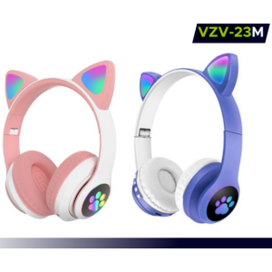 KULAKLIK CONCORD VZV-23M BLUETOOTH 5.0 EDR 5 SAAT MÜZİK + GÖRÜŞME 150MAH USB ŞARJ (TF KART + FM) MOR & PEMBE