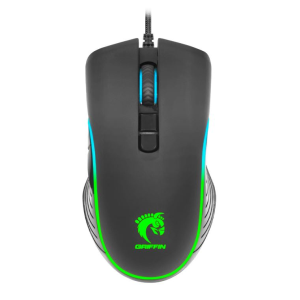 MOUSE GREEN GM605 RGB 7200DPI 7 TUŞ KABLOLU GAMING OPTİK