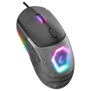 MOUSE RAMPAGE HYALO M1 SIYAH DEĞİŞTİRİLEBİLİR 3 KAPAKLI RGB 12000 DPI GAMING OYUNCU